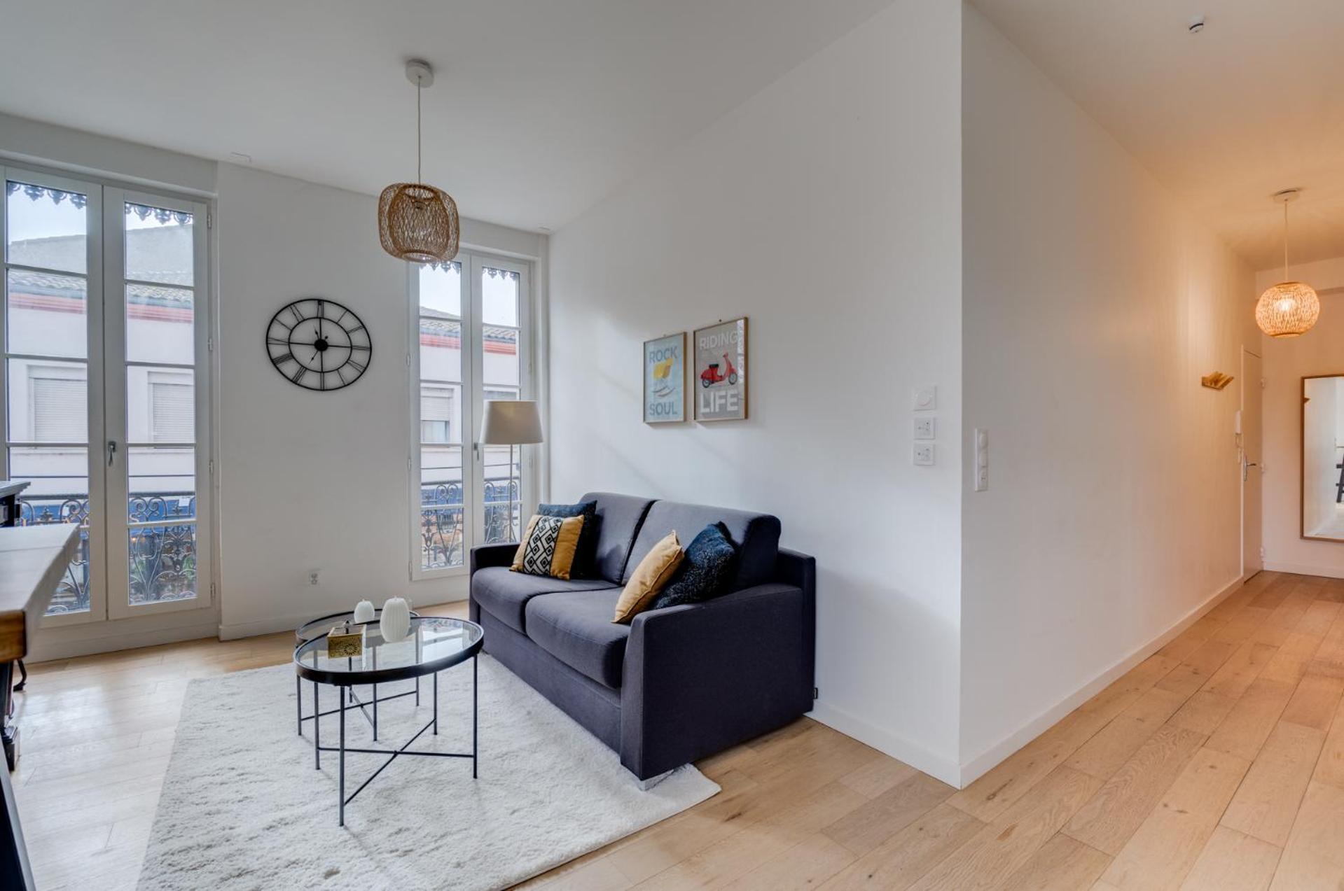 Studio Chic Et Lumineux, Garage, Wifi, Clim Toulouse Luaran gambar